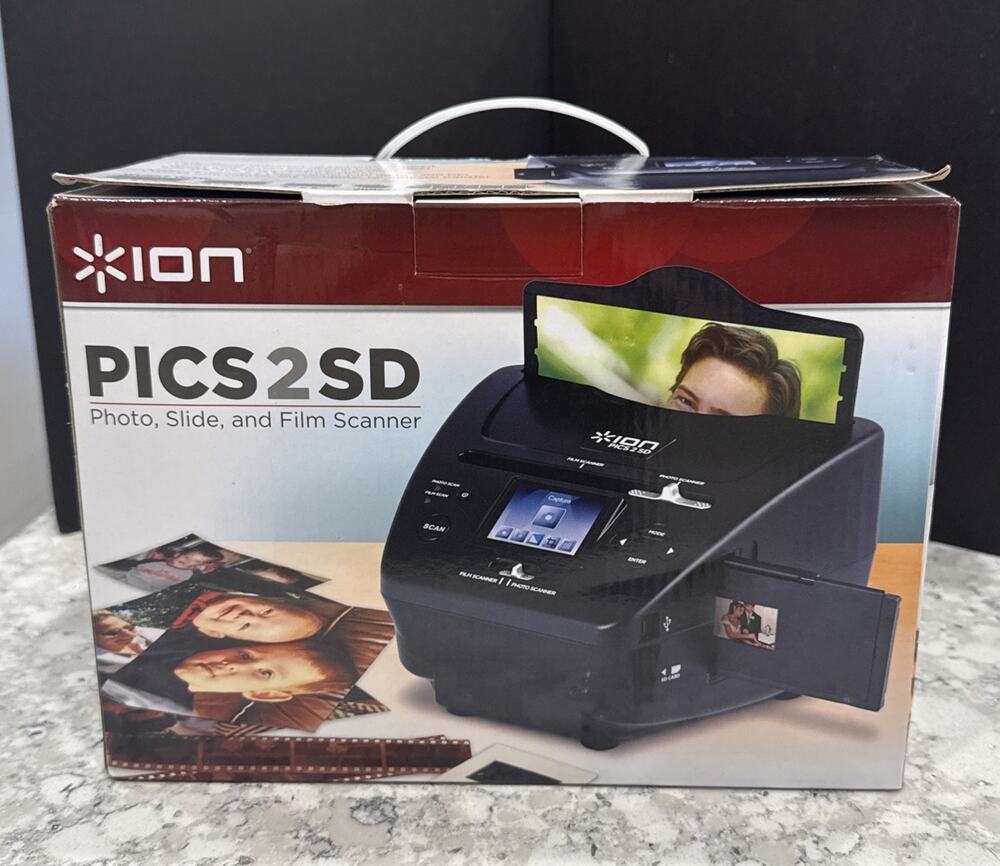 Ion Audio PICS2SD Photo Slide Scanner with Film Scanner